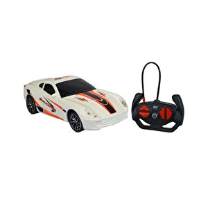 s Sports Car 27 Mhz Full Fonksiyon Uzaktan Kumandalı Chevrolet Corvette Beyaz Ce 04