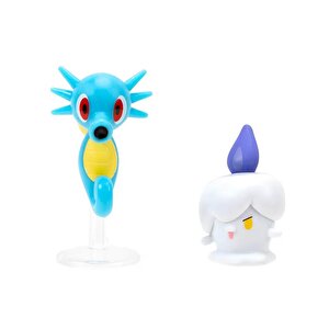 Pokemon Battle Figür Horsea Ve Litwick Pkw3008