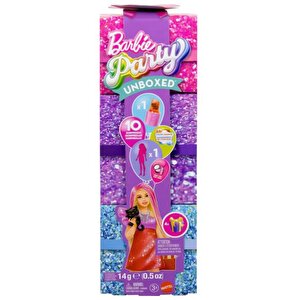 Barbie Party Unboxed Kırmızı Işıltılı Bebek Jfy68