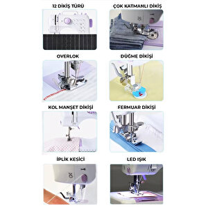 Robo 12 Fonksiyonlu Dikiş Makinesi