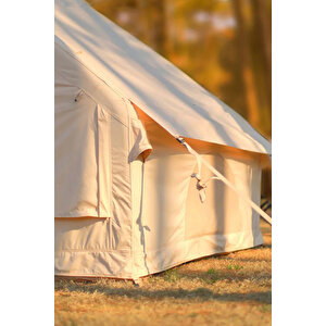 Robo 6 Kişilik 4 Mevsim Şişme Kamp Çadırı (oxford 210t Upf>40 Kumaş, -40 °c'ye Kadar Kullanım)