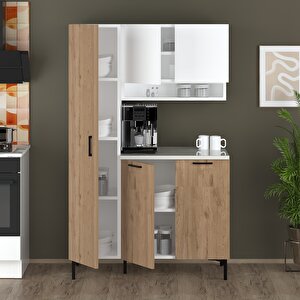 Kali Çok Amaçlı Dolap, Kahve Köşesi, Fırın Dolabı, Kiler Dolabı