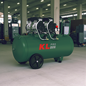 Klpro Klk102sh 8 Bar 100 Litre 4hp Sessiz Ve Yağsız Hava Kompresörü