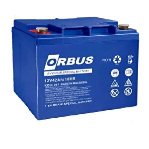 12v 42 Ah Engelli̇ Araç Aküsü Ebatlar: 197x165x175mm