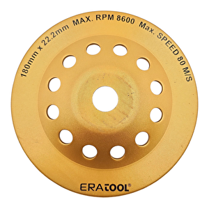 Fixonic Eratool Era50369 180mm Turbo Sıra Elmas Yüzey Temizleme