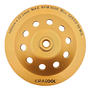 Fixonic Eratool Era50361 180mm M14 Çift Sıra Elmas Yüzey Temizleme