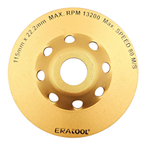 Fixonic Eratool Era50349 115mm Çift Sıra Elmas Yüzey Temizleme