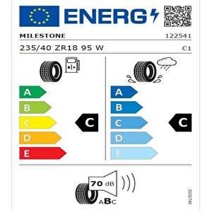 235/40 Zr18 Tl 95w Reinf. Carmile Sport Oto Yaz Lastiği (üretim Tarihi:2025)