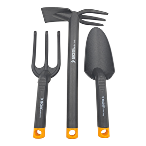 Fixonic Sgs3120 3 Parça Hobi Bahçe Seti (kürek/tırmık/çapa)