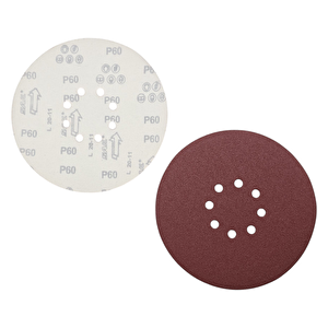 Fixonic Valiente Val15101 225mm P60 (60 Kum) Delikli Cırt Zımpara (100 Adet)