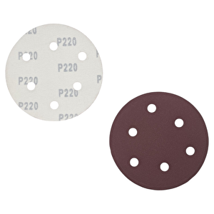 Fixonic Valiente Val15067 125mm P220 (220 Kum) Delikli Cırt Zımpara (100 Adet)