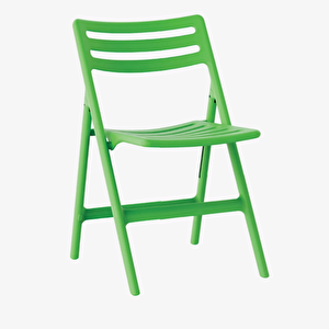 Katlanır Plastik Sandalye 2'li Set Siyah