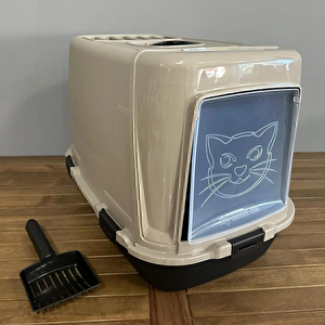 Xxl Kapalı Kedi Tuvaleti