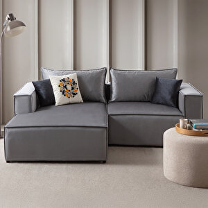 Arven Köşe Koltuk Takımı Gri Gri