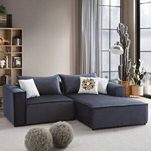 Arven Köşe Koltuk Takımı Antrasit Antrasit