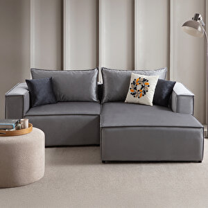 Arven Köşe Koltuk Takımı Gri Gri