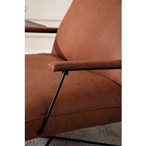 Dorchiy Yataklı Berjer + Puf Kremit