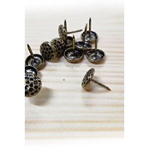 100 Adet 11 Mm Petek Kabara Raptiye Hobi Çivisi Koltuk Çanta Tasarım Aksesuar Süsü