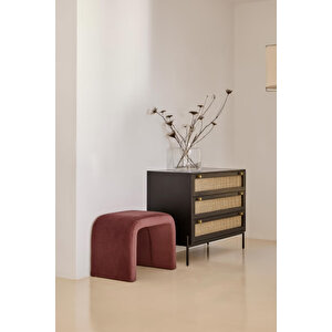 Desi̇n Puf C Puf U Puf Yumuşak Puf Bench Tarçın