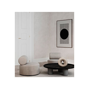 Sirtli Puf , Makyaj Puf , Ofi̇s Puf ,pofuduk Puf Bej