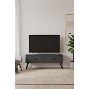 Tsa1202a - Mona Tv Stand Antrasi̇t 120cm Antrasit Gri
