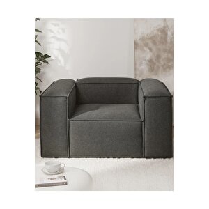 Desi̇n Berjer Tekli Koltuk ,soft Berjer , Ofis Koltukları ,dinlenme Koltuğu Antrasit