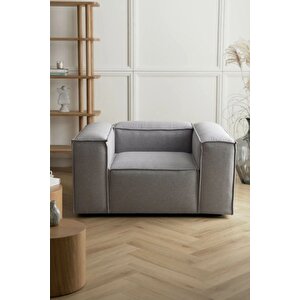 Desi̇n Berjer Tekli Koltuk ,soft Berjer , Ofis Koltukları ,dinlenme Koltuğu Gri