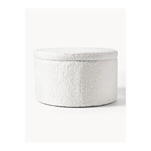 Desin Sandıklı Puf .bench Makyaj Pufu . Puf Minder,makyaj Pufu Beyaz