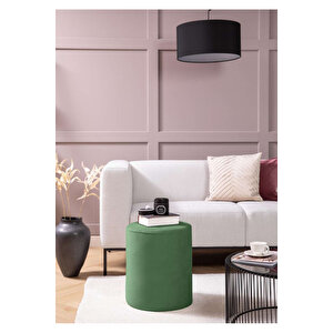 Desi̇n Sandıklı Puf .bench Makyaj Pufu . Puf  ,makyaj Pufu Yeşil