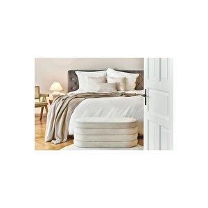 Desi̇n Relax Teddy Bench, Puf, Ayak Ucu , Bench Bej