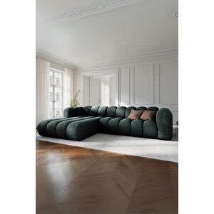 Desi̇n Köşe Koltuk .köşe Takimi .pofi̇di̇k Koltuk Yeşil