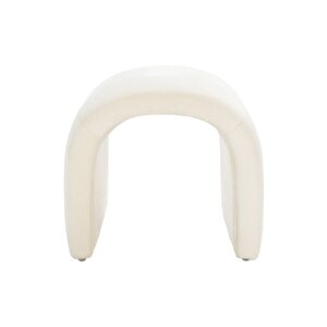 Desi̇n Puf C Puf U Puf Yumuşak Puf Bench Beyaz