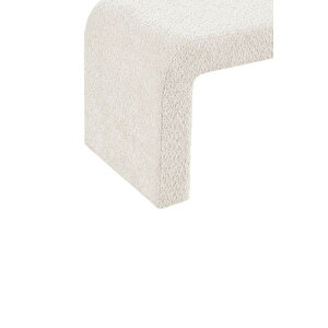 Desi̇n Puf C Puf U Puf Yumuşak Puf Bench Beyaz