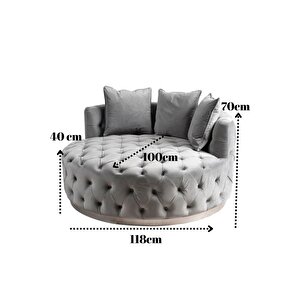 Berjer , Tekli Koltuk , Tekli Berjer Koltuk ,tekli , Babyface Kumaş ,chester Berjer Gri