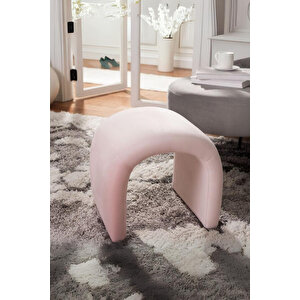 Desi̇n Puf C Puf U Puf Yumuşak Puf Bench Pembe