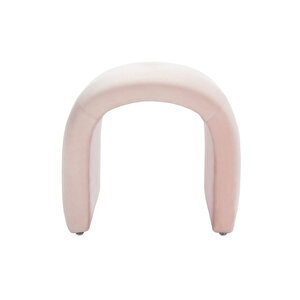 Desi̇n Puf C Puf U Puf Yumuşak Puf Bench Pembe