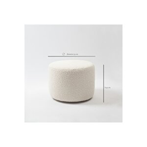 " Deco - Puf " - Yuvarlak Puf