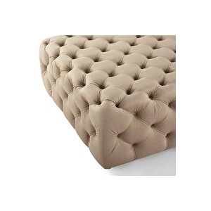 Kapitoneli Kare Puf/bench/orta Sehpa 100*100 Cm Yükseklik 40 Cm