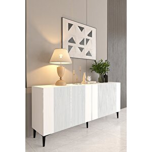 Ka1511b Corsa150 Konsol, Kahve Köşesi̇, Tv Sehpasi Beyaz 150cm