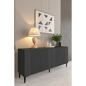 Ka1511a Corsa150 Konsol, Kahve Köşesi̇, Tv Sehpasi Antrasi̇t 150cm