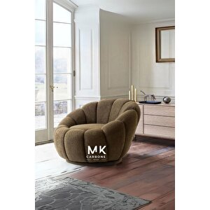 Pofuduk Berjer , Tekli Koltuk , Tekli Berjer Koltuk ,tekli Teddy , Bebek Emzirme Koltugu Kahverengi