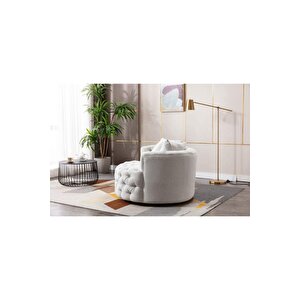 Berjer Meso , Tekli Koltuk , Tekli Berjer Koltuk Gri