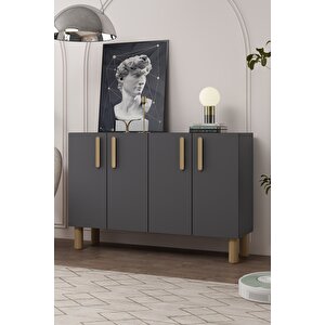 8192km-128dd Konsol,kahve Köşesi̇,ayakkabilik,ofi̇s Evrak Dolabi,mutfak Ki̇ler Dolabi,tv Üni̇tesi̇-ANTRASİT-SAFİRMEŞE Antrasit-Safirmeşe