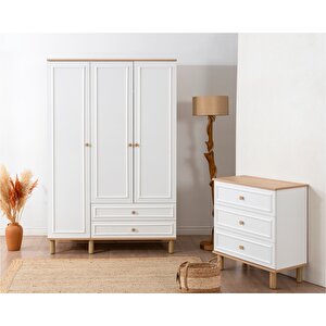 Ti̇ndra Gardirop 3 Kapakli