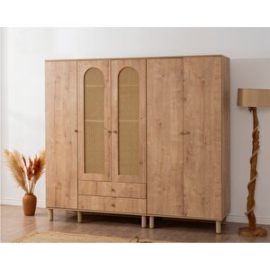 Bohem Hazeran Gardirop 5 Kapakli