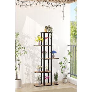 Yeni Gardenya Çok Katlı Çiçeklik Saksılık Atlantik Çam 18