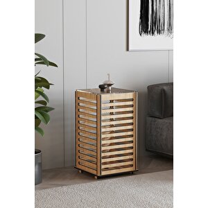 Meşe Solis Sehpa Lambader