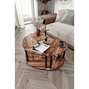 Yi̇n Yang Unity Serenity Orta Sehpa 4 Lü Cevi̇z 70cm