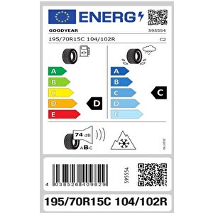 195/70r15c 104/102r Eagle Sport 4seasons Cargo Oto Dört Mevsim Lastiği (üretim: 2025)