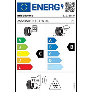 255/45 R19 104w Xl Blizzak 6 Oto Kış Lastiği (üretim: 2025)